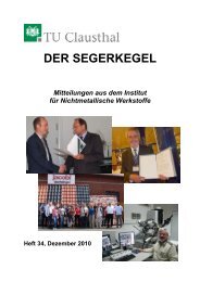 Segerkegel 2010 - Institut für Nichtmetallische Werkstoffe - TU ...