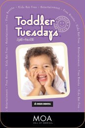 Toddler Tuesdays - Mall of America