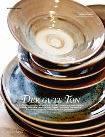 Der gute Ton - Petra Lindenbauer