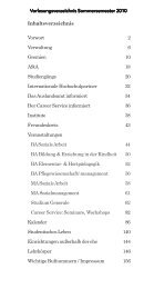 Vorlesungsverzeichnis Sommersemester 2010 ... - EHS Dresden