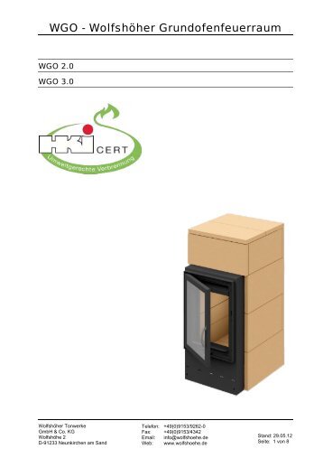 WGO - Wolfshöher Grundofenfeuerraum