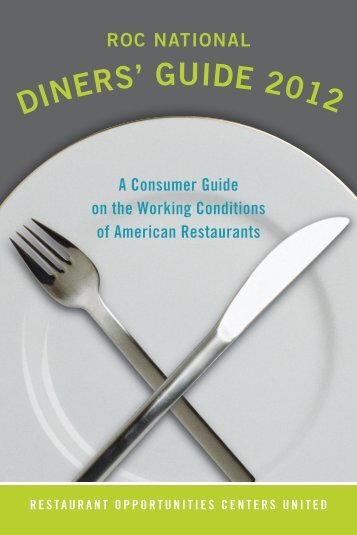 ROC National Diners' Guide 2012 - Wage and Hour Law Blog