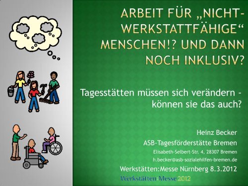 Sozialraumorientierte und arbeitsweltbezogene Teilhabe für ...