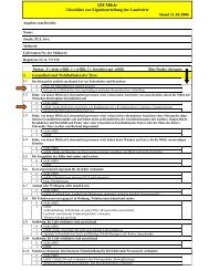 Checkliste zur Eigenbeurteilung der Landwirte Stand 11.10.2006