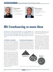 Mit Crowdsourcing zu neuen Ideen - Innovation Service Network