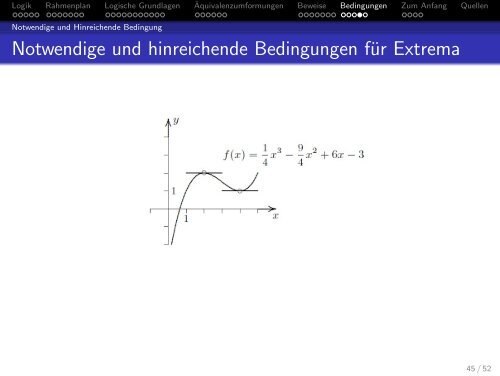 Logische Grundlagen des Mathematikunterrichts - Mathematik und ...