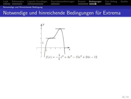 Logische Grundlagen des Mathematikunterrichts - Mathematik und ...