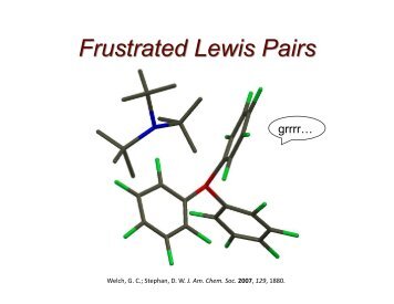 Frustrated Lewis Pairs-2 - Franklin Chm Colostate