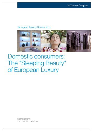 "Sleeping Beauty" of European Luxury - McKinsey & Company