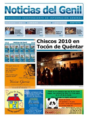 Chiscos 2010 en Tocón de Quéntar - Inicio