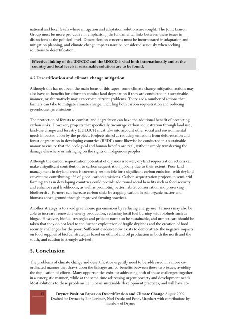 090827_Position Paper TOC Desertification and climate ... - Ecoport