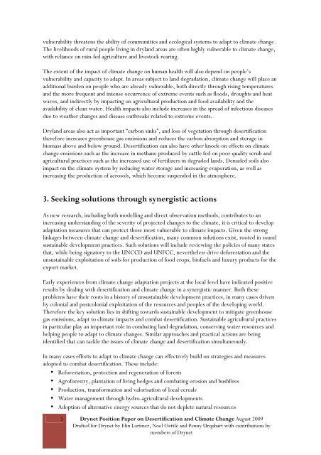 090827_Position Paper TOC Desertification and climate ... - Ecoport