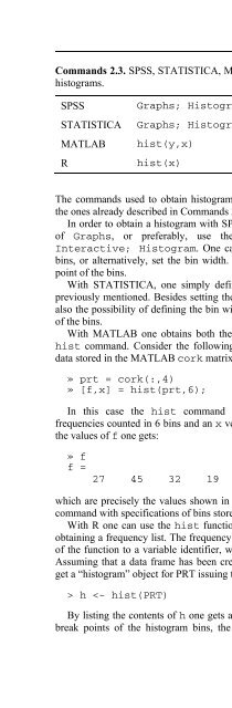 Applied Statistics Using SPSS, STATISTICA, MATLAB and R