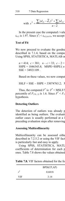 Applied Statistics Using SPSS, STATISTICA, MATLAB and R