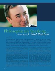 Philosophically Speaking...J. Paul Reddam - TOC