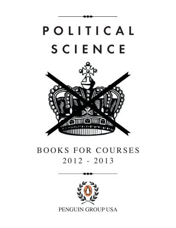 political science 2012 penguin group usa