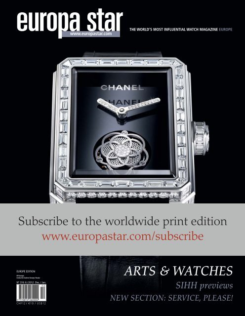 ARTS &amp; WATCHES - Europa Star