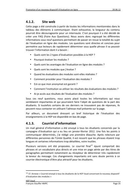 François STAUFFER (PDF - 2739 Ko) - HEP Vaud