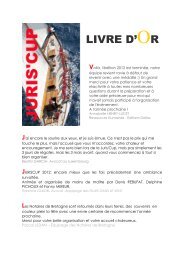 LIVRE D'OR - La Juris'cup