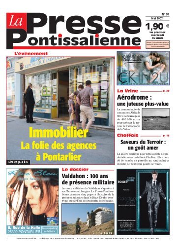 Immobilier - La Presse Pontissalienne