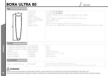 Spare parts and tools catalogue 2013 - Part C - Campagnolo