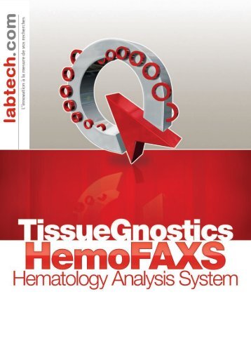 HemoFAXS TissueGnostics - Labtech