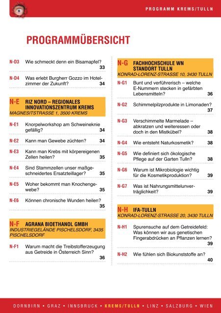 Niederösterreich - Lange Nacht der Forschung 2012