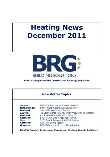 Heating ws Ne - BRG Building Solutions