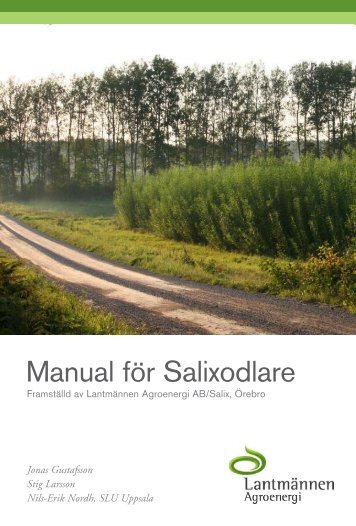 Manual för Salixodlare - Lantmännen Agroenergi