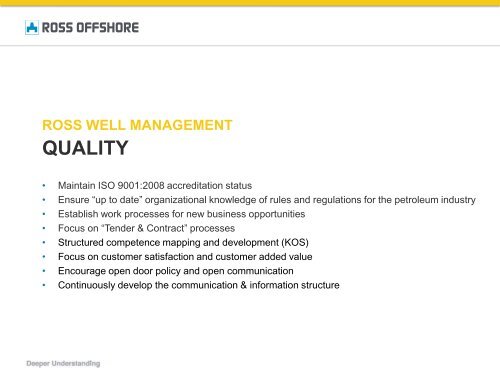 Download HSSE&Q Program 2013-14 (PDF) - Ross Offshore