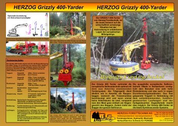 neuKombi-Flyer Yarder & Synchrowinch ... - Herzog Forsttechnik