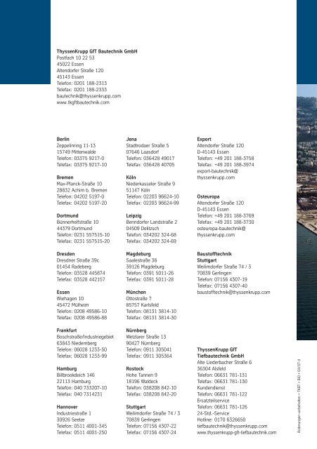 TK Bautechnik im Überblick (d) RZ - ThyssenKrupp Bautechnik