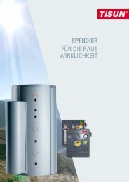 SPEICHER für die raue Wirklichkeit - TiSUN Solaranlagen