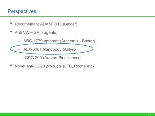 First results of the Phase II TITAN trial: anti-von Willebrand ... - Ablynx