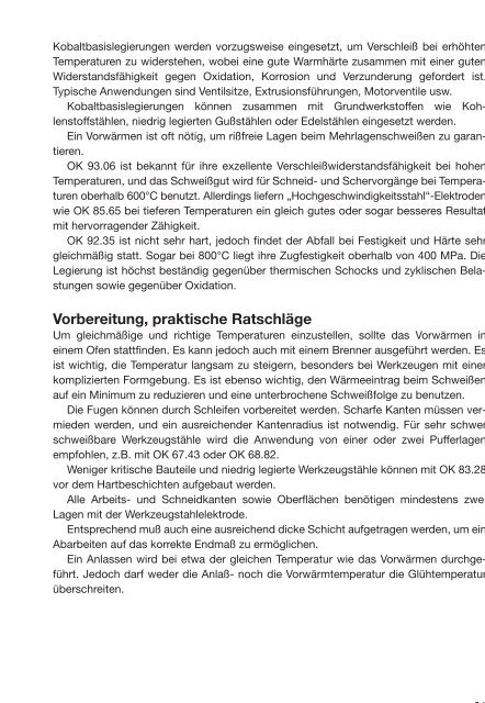 Handbuch für das Reparatur- und Instand- haltungsschweißen - Esab