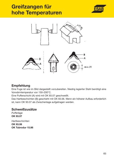 Handbuch für das Reparatur- und Instand- haltungsschweißen - Esab