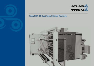 Titan SR9-DT Dual Turret Slitter Rewinder - Atlas Converting ...