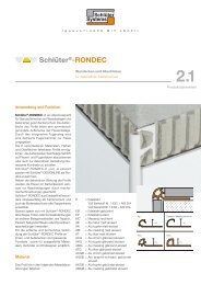 Schlüter®-RONDEC - Schlüter-Systems