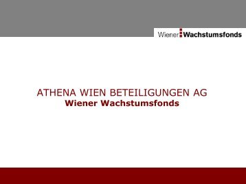 Athena Wien Beteiligungen AG (Wiener Wachstumsfonds)