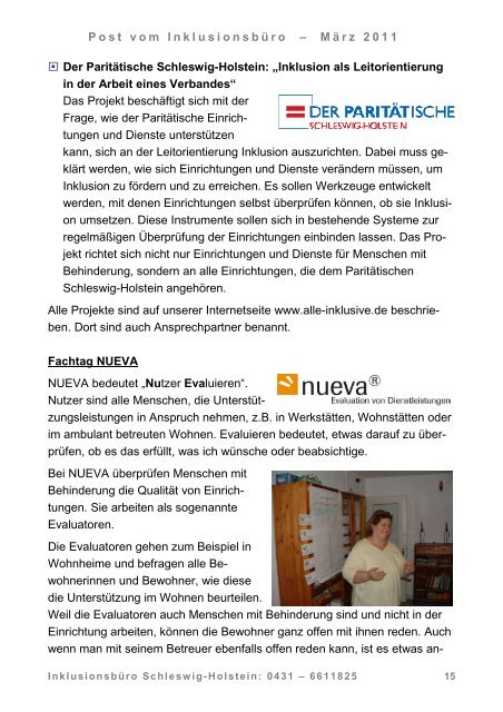 Ausgabe 12 / März 2011 - Inklusive