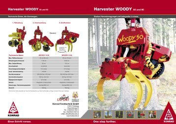 Harvester WOODY 50 und 60 - Herzog Forsttechnik