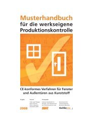 Musterhandbuch für die werkseigene Produktionskontrolle - iBAT