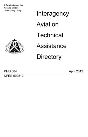 Interagency Aviation Technical Assistance Directory - National ...
