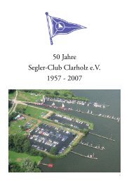 Chronik – 50 Jahre Anfänge-Gründung - Segler-Club Clarholz