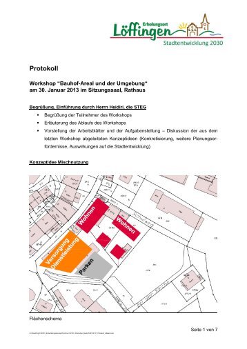 2. Protokoll Bauhofareal - LÃ¶ffingen