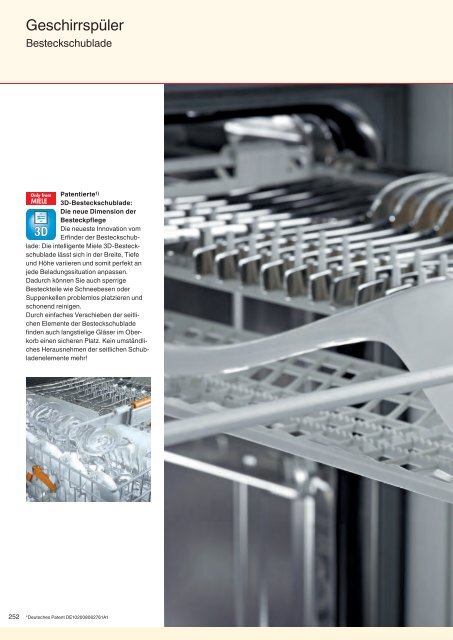 Download Katalog MIELE (pdf) - Tischlerei Gasser