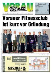 Vorauer Fitnessclub ist kurz vor Gründung