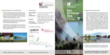 Flyer Eichener See - Landkreis LÃ¶rrach
