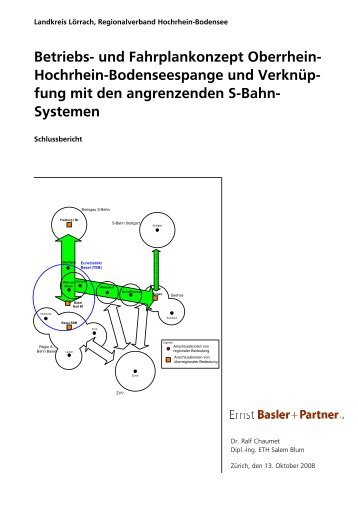 Betriebs- und Fahrplankonzept Oberrhein- Hochrhein ...