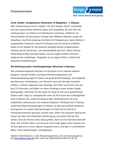 Download (PDF 117kb) - Berge & Meer
